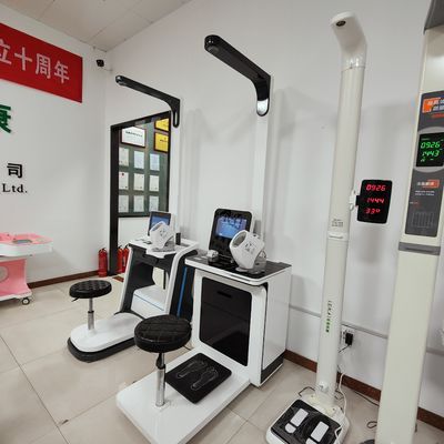 Multifunktions-Acryl-Gesundheitscheck-Kiosk für umfassende Gesundheitsbewertungen