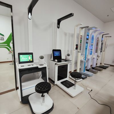 Multifunktions-Acryl-Gesundheitscheck-Kiosk für umfassende Gesundheitsbewertungen