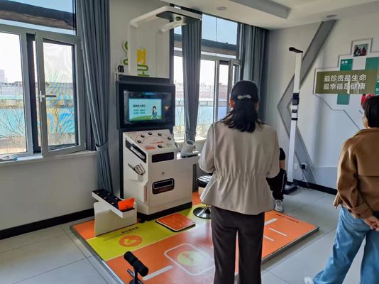 Vier Anmeldemethoden Körperliche Fitness-Testmaschine für die berufliche Gesundheitsprüfung