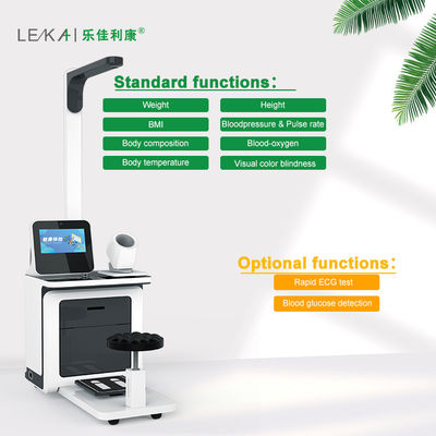14' LCD-Display Multifunktion Fitness-Skala für Fitnessstudio Gesundheitscheck Kiosk im Sommer