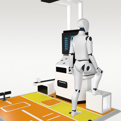 Vier Anmeldemethoden 32 Zoll HD-LCD-Bildschirm All-in-One Fitness-Körper-Testmaschine