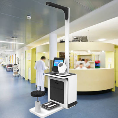 Medizinischer Kiosk Selbstbedienung Intelligenter Erkennungskiosk für nahtlose Datenübertragung