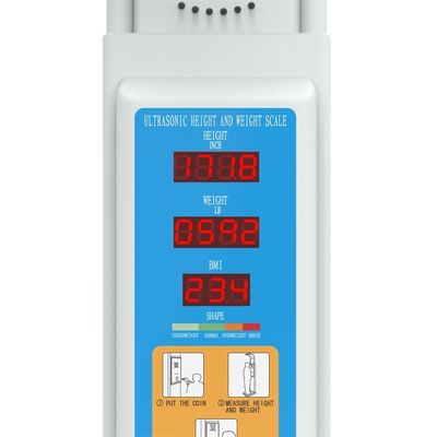 33*55*235cm Medizinische Körper-BMI-Skala-Maschine für genaue Größen- und Gewichtsmessungen