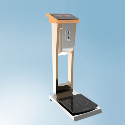 Münzbetriebene 300kg Lobby-Gepäckwaage mit menschlicher und mechanischer Waage