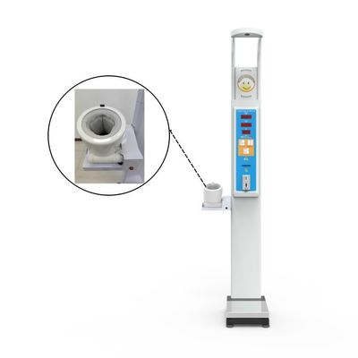 Hauptkörper Klappstahl Custom Logo Hochgenauigkeit Elektronische menschliche Waage Höhe und Gewicht Meter