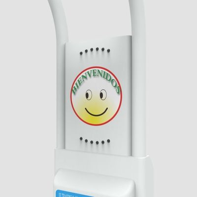 Hauptkörper Klappstahl Custom Logo Hochgenauigkeit Elektronische menschliche Waage Höhe und Gewicht Meter
