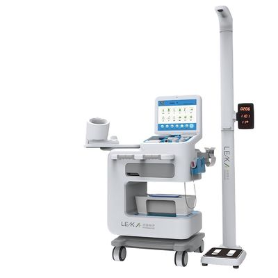 15-Zoll-Touch-Bildschirm Mehrfunktions-Gesundheitscheck-Kiosk mit BIM Körpergröße Gewichtsskala