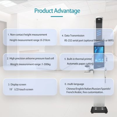 19 Zoll LCD-Touchscreen Android Werbung Mehrparameter Medizin Verkaufsautomaten