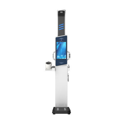 Gesundheitscheck-Kiosk mit automatischer Körperfettwaage und Höhenmessbereich von 0-210 cm