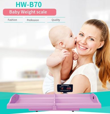Krankenhausmedizinische Baby-Digitalwaage mit G.W. 16 kg und Smart-Funktion in Stahlmaterial