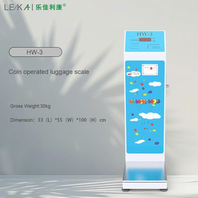 ODM-unterstützte LED-Anzeige 200 kg Münzgewicht für chinesische Flughäfen