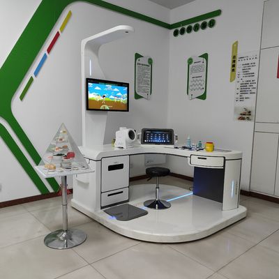 Medizinischer Selbstbedienungs-Gesundheitsuntersuchungskiosk mit Gesamtgröße 180 L * 180 W * 235 H CM