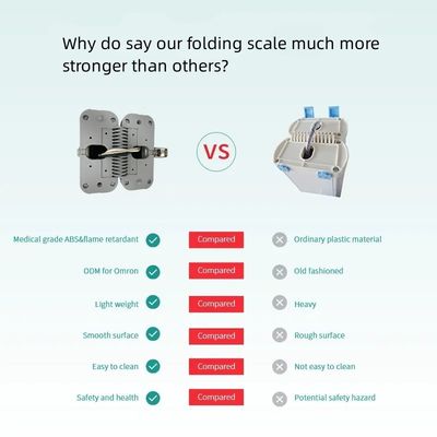 200 kg Ultraschallmedizinische Herstellung Anpassungsfähige Größe Gewichtsskala mit G.W. 25kg