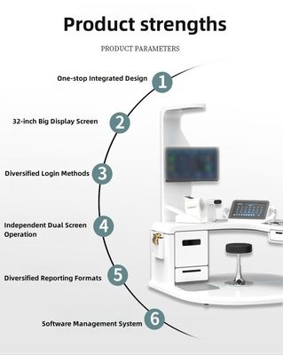 32' LCD Full Touch Screen Abteilung 0,01kg Medizinischer Selbstbedienung Gesundheitscheck Kiosk