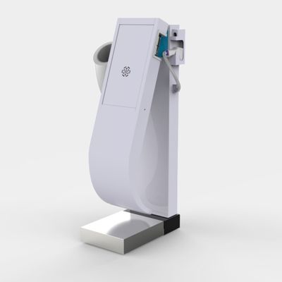 Benutzerfreundliches Selbst-Gesundheitszentrum Ultraschall Körpergröße Gewicht BMI-Skala Gesundheitsanalysator