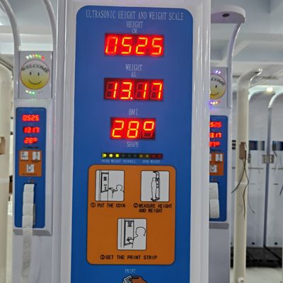 Kundenspezifische ODM-Unterstützung Ultraschall-Medizinische Verkaufsautomat für BMI und Höhe-Tracking