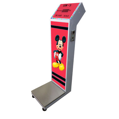 Münzbetriebene elektronische Waage 500 kg Digitale Waage für Flughafen-Hotel