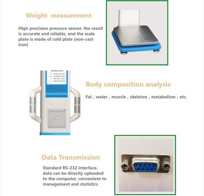 Ultraschall-Digital-Körperfett-Analysator Bmi-Messskala für Krankenhäuser und Apotheken