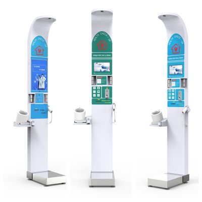 Größe Gewicht LCD Touchscreen Medizin Verkaufsautomaten für Selbstbedienung Fitnessstudio Apotheke