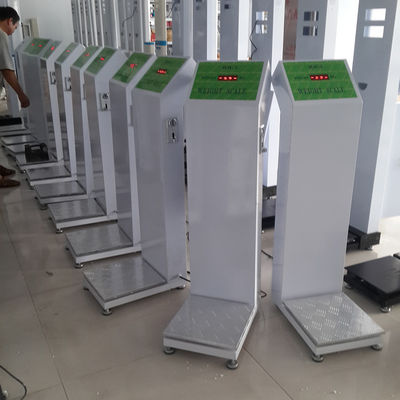 Bequeme Flughafen-Münzen-betriebene elektrische Gepäckwaage mit Stimmbelastung 200kg