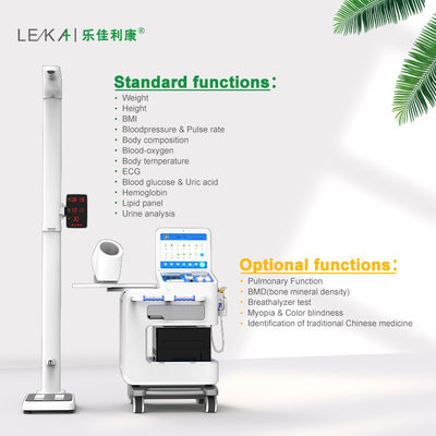 All-in-One Gesundheitscheck-Up Kiosk Smart Health Posthaus für schnelle körperliche Diagnose