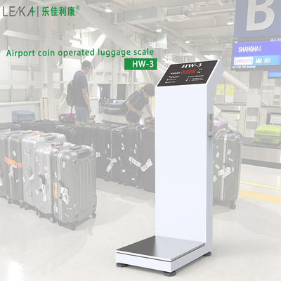 Bequeme Münzbetriebene Gewichtsverkäufermaschine für Flughafen-Hotel-Gepäckwaage