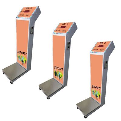 Münzbetriebene Flughafengepäckgewichtsskala mit LED-Display 8-300 kg Gewichtskapazität