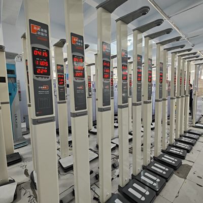 Klinik Stahl Ultraschall Größe und Gewicht BMI Skala Apotheke Münze betrieben Skala