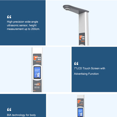 LCD-Display-Analysegerät für die Analyse von Körperfett zur umfassenden Bewertung der Körperzusammensetzung