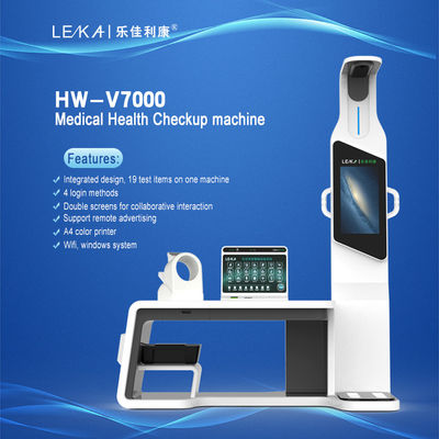 Intelligentes Krankenhaus All-in-one Gesundheitscheck-Up Kiosk HD LCD Bildschirm 4G Datenübertragung