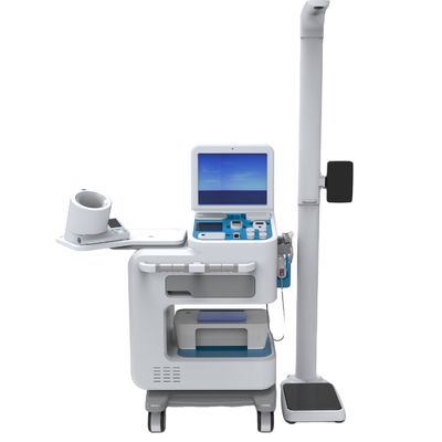 Full Touch-LCD-Bildschirm Körper Check-Up Kiosk für Kliniken Intelligente Selbstbedienungslösung