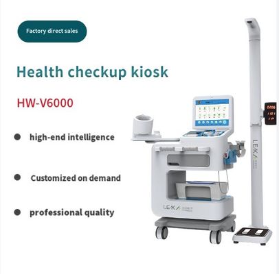 Full Touch-LCD-Bildschirm Körper Check-Up Kiosk für Kliniken Intelligente Selbstbedienungslösung