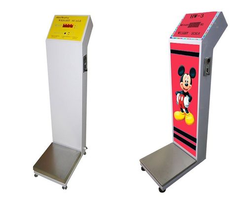 Arabisch Englisch Russisch Spanisch und Thai Sprache Lobby Gepäckwaage mit LED-Display