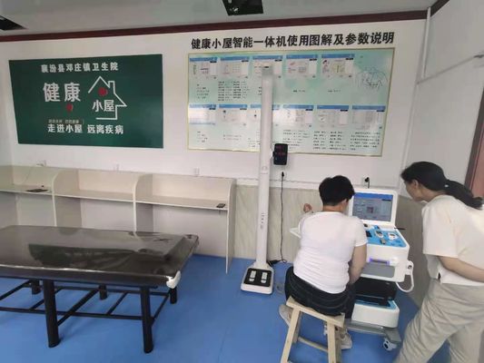 15' LCD-Touchscreen Smart Vollkörper-Check-Up-Kiosk für Gesundheitszentren
