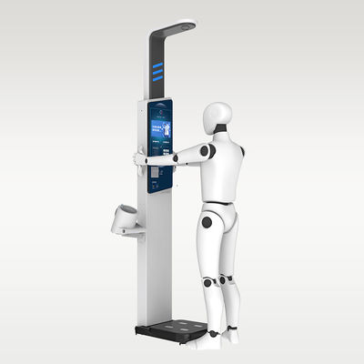 N.W 43kg BMI Analyzer Gesundheitscheck-Up Kiosk mit Höhenmessbereich 0-210cm