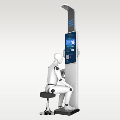 N.W 43kg BMI Analyzer Gesundheitscheck-Up Kiosk mit Höhenmessbereich 0-210cm