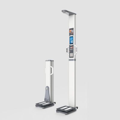7&quot; LCD Touchscreen Spanische Ultraschallgröße und Gewichtsskala mit Körperfettanalyse