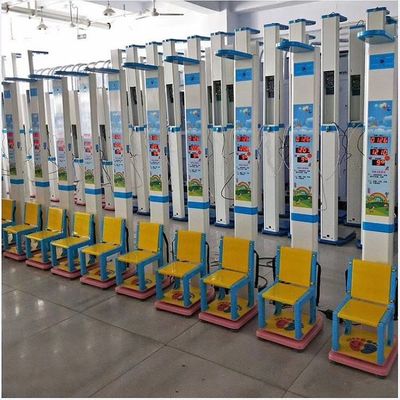 Höhenbereich 50-150 cm Kindermedizinische elektronische Waage für Gewicht und Sitzhöhe
