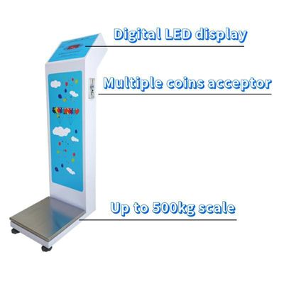 Genaue Körpergewichtsmessung mit LEKA-Münz-Lagerwaage und LED-Display