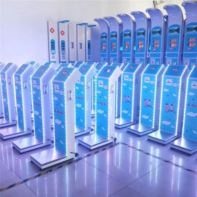 Genaue Körpergewichtsmessung mit LEKA-Münz-Lagerwaage und LED-Display