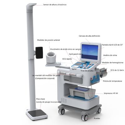 Selbstbedienungsdiagnostische Maschine mit hoher Festigkeit ABS und AC100-240V Stromversorgung