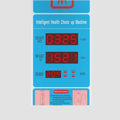 Höhenbereich 0-200 cm Digitale Körperwaage mit Höhenmessung und Drucker