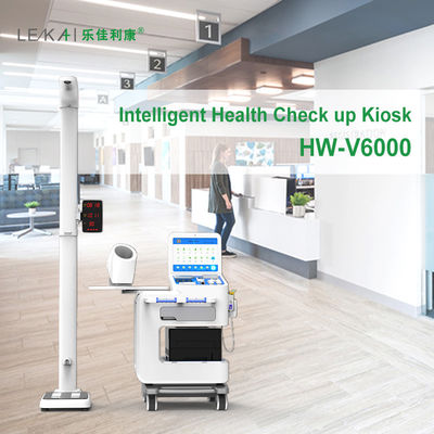 Selbstbedienungsdiagnostisches Instrument Gesundheitsstation mit Acrylkörper und WLAN-Verbindung