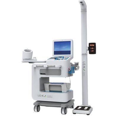 LEKA Körperfettwaage Der ultimative Gesundheitskiosk für schnelle Diagnose und 15' LCD-Display