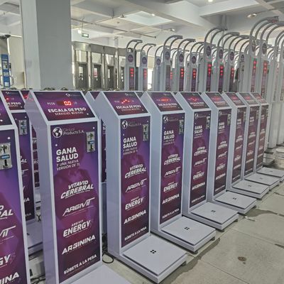 Kompakte AC100-240V-Körperwaage zum Verkauf in der Apotheke Fitnessstudio Flughafen Hotel