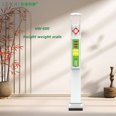 38 kg N.W. Münzbetriebene BMI Digitale Gewichtsmaschine Ultraschallhöhe Gewichtswaage