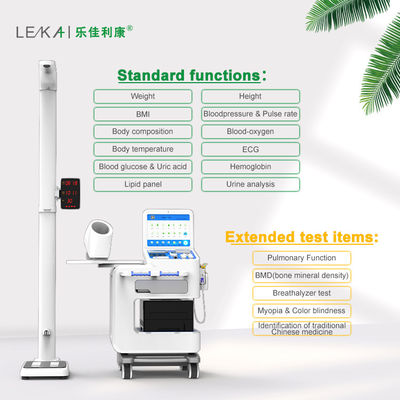 2022 Neueste Vollkörperdiagnosetestgeräte LCD-Display Gewichtsmessbereich 8-200kg