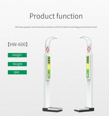 LED-Display Elektronische Waage für genaue Körpergröße und Gewichtsmessung