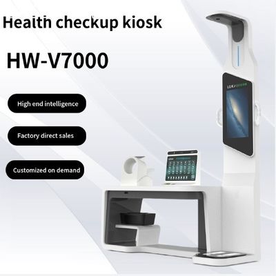 Gesundheitskiosk Ultraschallgröße und Gewichtsskala mit vollständigen Qualifikationen