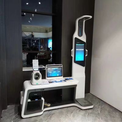 180 L * 60 W * 235 H cm angepasste Farbe Gesundheitscheck-Up Kiosk für die medizinische Untersuchung